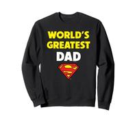 Superman Father's Day World Greatest Dad Felpa