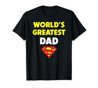 Superman Father's Day World Greatest Dad Maglietta