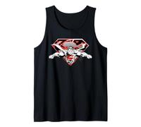 Superman Flying Broken Shield Canotta