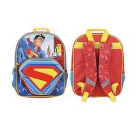 Superman Hero & Logo - Zaino da 35,6 cm per bambini
