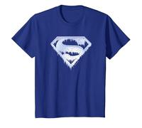 Superman Ice And Snow Shield Maglietta, Bambini, Blu Reale, 4 Anni