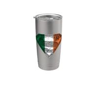 Superman Irish Celtic Shield Bicchiere termico in acciaio inox doppia parete