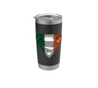 Superman Irish Celtic Shield Bicchiere termico in acciaio inox doppia parete