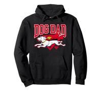 Superman Krypto Super Dog Dad Felpa con Cappuccio