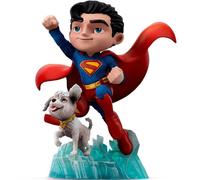 Superman Legacy Superman & Krypto Minico di Iron Studios