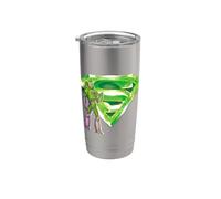Superman Lex & Kryptonite Logo Bicchiere termico in acciaio inox doppia parete