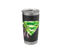 Superman Lex & Kryptonite Logo Bicchiere termico in acciaio inox doppia parete