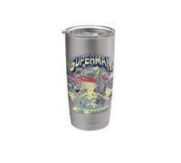 Superman Lex Luthor Super Eroe Cattivo DC Comics Tendenza Bicchiere termico in acciaio inox doppia parete