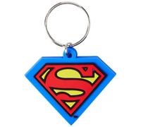 Pyramid International DC - Superman Symbol Rubber Keyring, Portachiavi Unisex - Adulto, Multi-colour, 4 x 6 x 1.3 cm