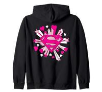 Superman Love Burst Felpa con Cappuccio