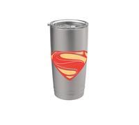 Superman Man of Steel New Solid Shield Bicchiere termico in acciaio inox doppia parete