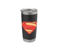 Superman Man of Steel New Solid Shield Bicchiere termico in acciaio inox doppia parete
