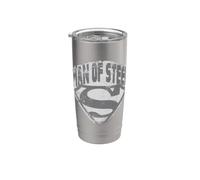 Superman Man of Steel Shield Bicchiere termico in acciaio inox doppia parete