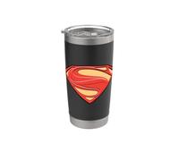 Superman Man of Steel Solid Shield Bicchiere termico in acciaio inox doppia parete