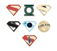 Superman Movie Logo Blind Box Pin Set