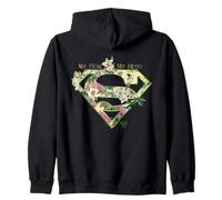 Superman My Mom My Hero Felpa con Cappuccio