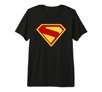 Superman New Shield Logo Maglietta Premium