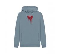 Superman Official Felpa con Cappuccio Schermo Antigoccia Adulto Unisex (PN2117)