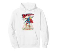 Superman Old School Flight Felpa con Cappuccio
