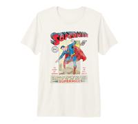 Superman Old School Flight Maglietta Premium