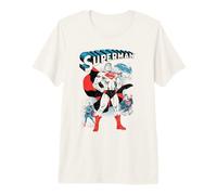 Superman Panel Pose Maglietta Premium