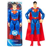 SUPERMAN Personaggio Superman 30 cm con Decorazioni Originali Mantello e 11