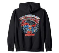 Superman Rock Band Felpa con Cappuccio