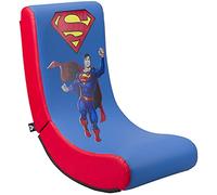 Superman - Sedia gaming Rock'n'seat junior - Sedia da gioco a dondolo per bambini/adolescenti licenza ufficiale