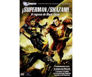 Superman/Shazam El Regreso De Black Adam (Import Dvd) (2010) Dibujos Animados;...