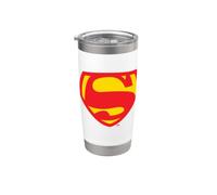 Superman Shield 1970 Bicchiere termico in acciaio inox doppia parete