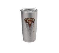 Superman Shield Drip Bicchiere termico in acciaio inox doppia parete