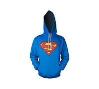 Superman Shield Hoodie (Blue), Large