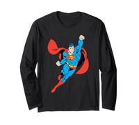 Superman Solo Flight Maglia a Manica