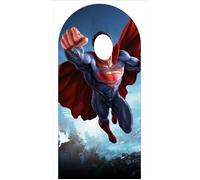 SUPERMAN Standee A Grandezza Naturale Supereroe Uomo D'Acciaio Foto Divertente