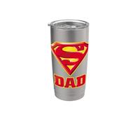 Superman Super Dad Bicchiere termico in acciaio inox doppia parete