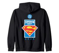 Superman Superman Day 2025 Logo Felpa con Cappuccio