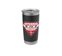 Superman Superman for President Shield Bicchiere termico in acciaio inox doppia parete