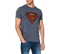 Superman T-Shirt, Uomo, Blu, XL