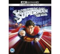 Superman: The Movie (4K UHD Blu-ray) Christopher Reeve Gene Hackman Glenn Ford