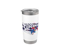 Superman Under Logo Bicchiere termico in acciaio inox doppia parete