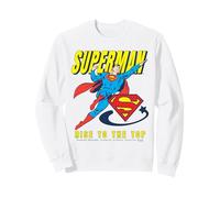 Superman Up Up And Away Felpa