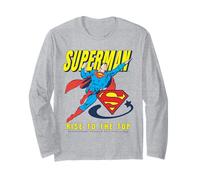 Superman Up Up And Away Maglia a Manica