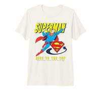 Superman Up Up And Away Maglietta Premium