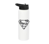 Superman Urban Camo Shield Stainless Steel Insulated Water Bottle