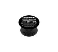 Supermarine Spitfire British WW2 Fighter Plane PopSockets PopGrip Adesivo