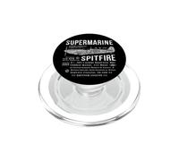 Supermarine Spitfire British WW2 Fighter Plane PopSockets PopGrip per MagSafe