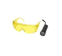 SUPERMARKET WEB-TORCIA LAMPADA UV CERCAFUGHE 9 LED Con OCCHIALI X TRACCIANTE