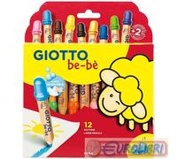 SUPERMATITONI 12 COLORI GIOTTO BEBE'