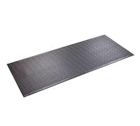 SuperMats Heavy Duty Equipment Mat 30GS per tapis roulant ellittiche vogatori biciclette reclinate e attrezzature per esercizi (76,2 x 182,88 cm), nero