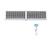 Supermercato a parete/barriera d'aria commerciale ingresso cella frigorifera grande volume d'aria silenzioso barriera d'aria a risparmio energetico funzionamento con telecomando, 90 cm / 100 cm / 12